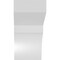 Ekena Millwork 5-in. W x 6-in. D x 10-in. H Monterey Architectural Grade PVC Knee Brace BRCP05X06X10MON - alternate 5